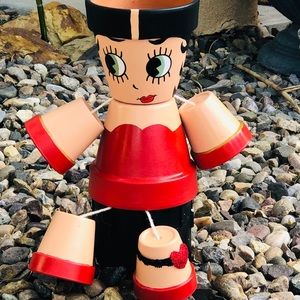 Flower Pot People Betty Boop